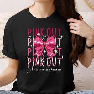 Football Pink Out Shirt,Breast Cancer Awareness Shirt,Breast Cancer Football Shirt,Football Mom Shirt,Pink Ribbon,Game Day Tee,Tackle Cancer