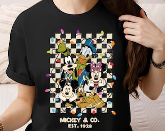Vintage Mickey Co 1928 Shirt, Vintage Disneyland Shirt, Mickey And Friends Shirt, Disney Family Shirt, Disneyworld Shirt