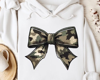 Camo Coquette Bow Hoodie,Camo Bow Hoodie,Women's Camouflage Bow Hoodie,Duck Hunting Hoodie,Fall Hoodie,Old School Camo Hoodie,Camo Hoodie