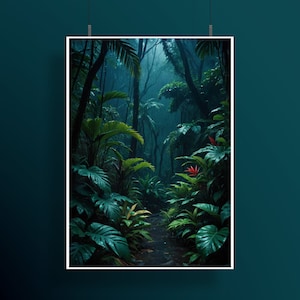 Dungeons and Dragons Poster Wall Art, Fantasy Artwork, Dnd Poster, DnD Wall Art, Fantasy Poster, Castle Wall Art, D&D Artwork