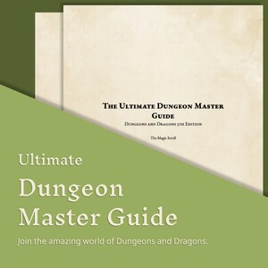 Ultimate Dungeon Master Guide, DM Toolkit (Digital Download)