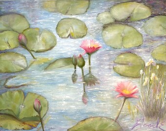 Water Lilies from Botanical Garden in Naples Florida
