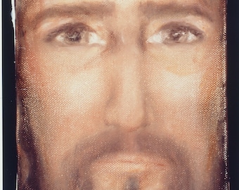 Jesus Giclee Print: Oil Painting Based on Shroud of Turin