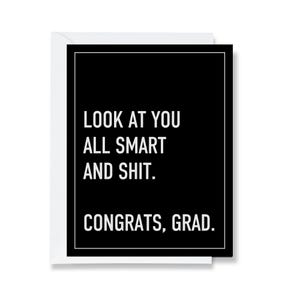 funny grad card sayings Graduation for Him Her, Humorous Graduation Greeting Card, Congrats on Card, You Did It Card, Weird Hat and Wizard Robe Graduation Card : Office Products Congratulations Graduate , Funny Graduation