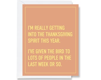 Giving People The Bird Greeting Card