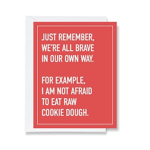 Cookie Dough Greeting Card