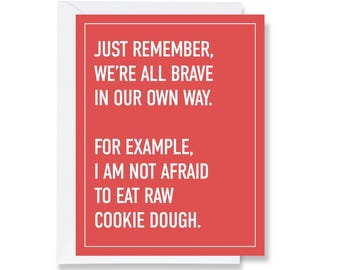Cookie Dough Greeting Card