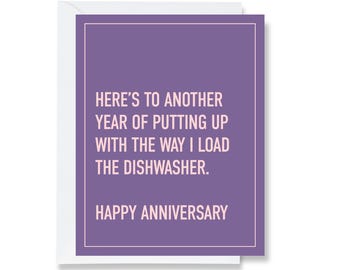 Load The Dishwasher Greeting Card