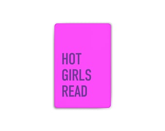 Hot Girls Read Magnet