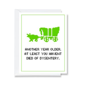 Oregon Trail Greeting Card