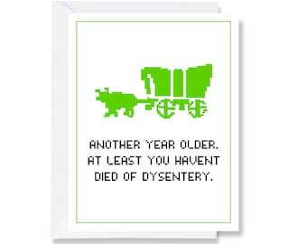 Oregon Trail Greeting Card