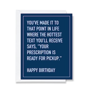 Your Prescription is Ready Greeting Card