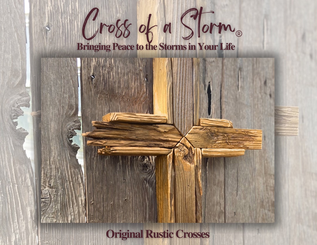 Rustic Cross Signs Original Rustic Crosses - Handmade Wooden Crosses, Religious Gifts - Etsy