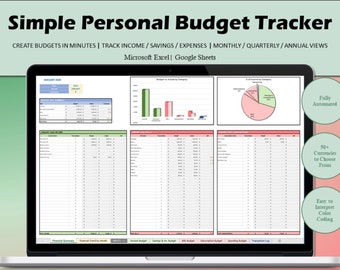 Simple Personal Budget Tracker for Beginners