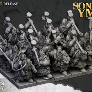 Dwarf Kingsguard Unit - Highlands Miniatures