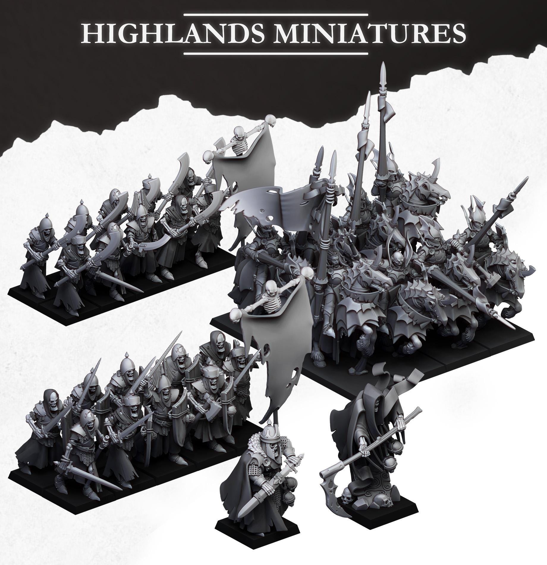 Undead Bundle - Highland Miniatures