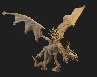 Noble on Forest Dragon - Ilhadiel Miniatures