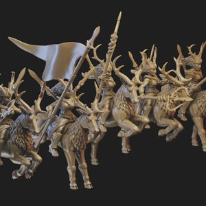 Wood Elf Maidens - Ilhadiel Miniatures
