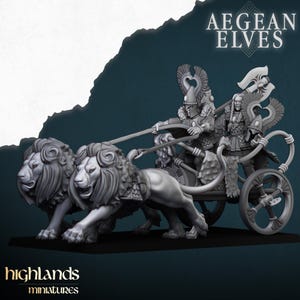 Nemean Lions Chariot - Highlands Miniatures