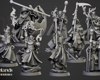 8 Wizards of the Empire of Sun - Highland Miniatures