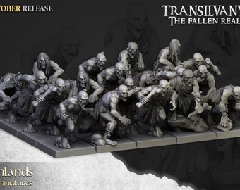 Ghouls Unit - Highlands Miniatures