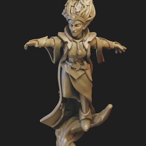 Wood Elf Mage - Ilhadiel Miniatures