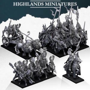 Aegean Elves Bundle 3 - Highlands Miniatures