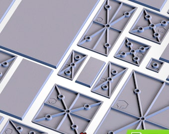 Blank Square Bases - Txarli Factory