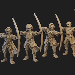 Modular Skeleton Archers/Crossbowman - Ilhadiel Miniatures