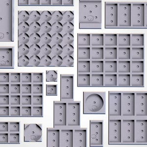 25mm Round to 25mm Square adapter Movement Trays for Rank & File