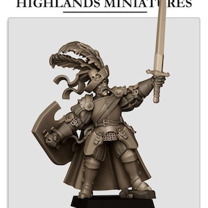 Sunland General on Foot - Highlands Miniatures