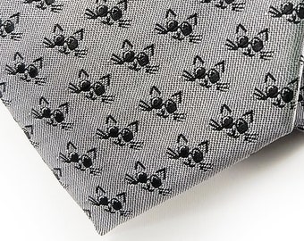 Cat Necktie - Cat Neck Tie - Cats Necktie - Cats Tie - Cat Lover Gift - Veterinarian Gift- Cat Gift for Men - Men's Cat Gift