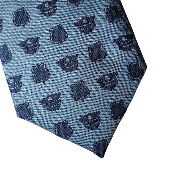 Police Necktie, Policia Necktie, Police officer necktie, police tie, police academy gift, police gift for men, garda necktie, detective gift