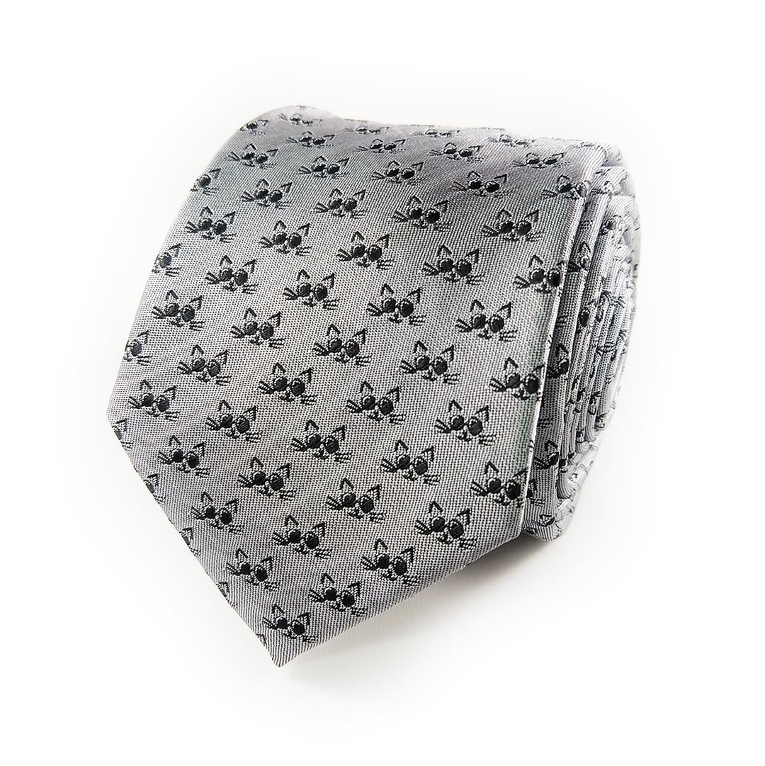 necktie cat