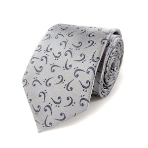 Men&#39;s Bass Clef Necktie - Bassist Gift - Bass player gift - Bassplayer gift - Musician Gift - Bassist neck tie - Upright Bass Gift -