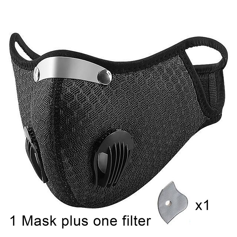 Masque extérieur Masque filtre en carbone mesh avec évent ...