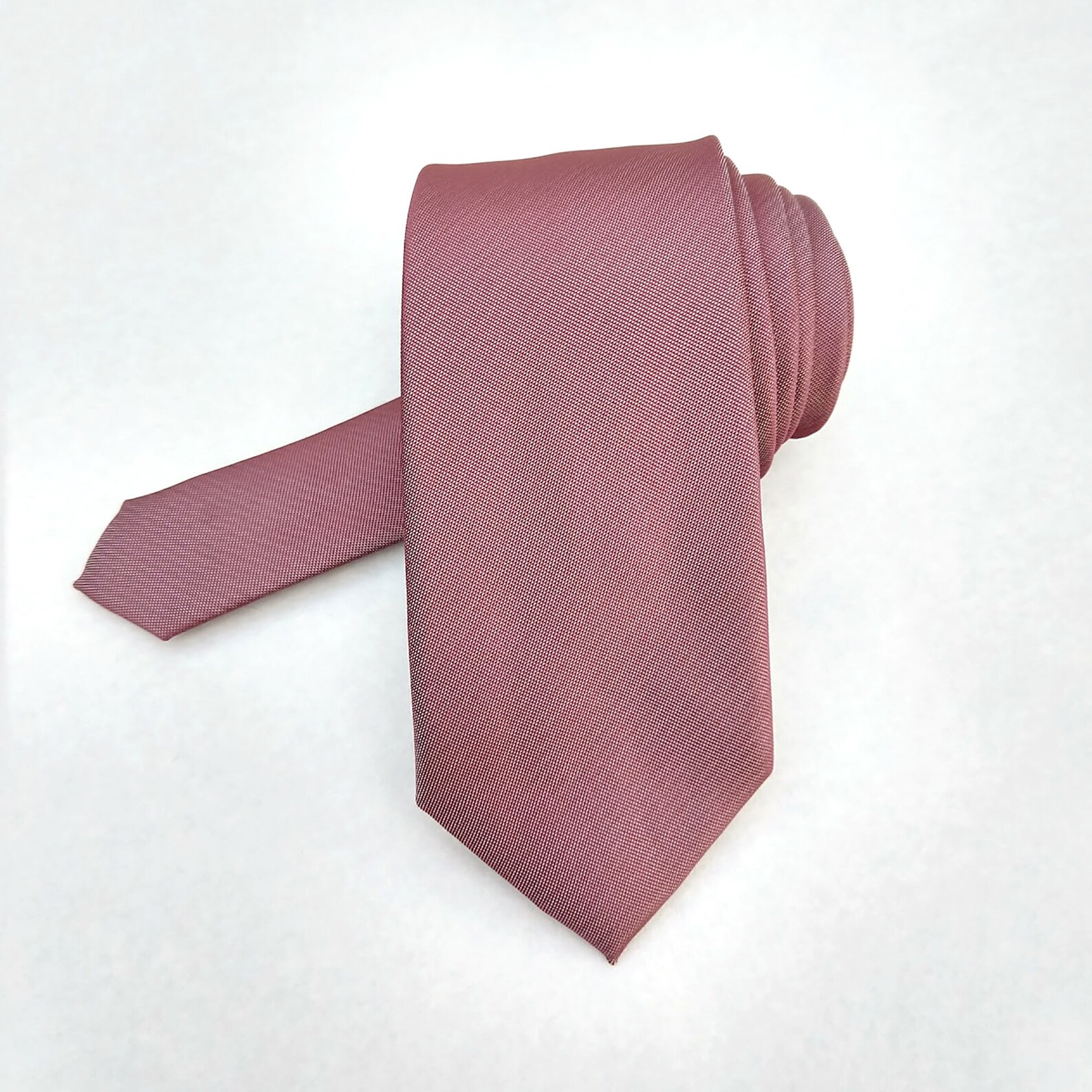 Tie front top - Old rose