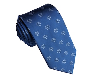 Lawyer Necktie - Law School Necktie - Bar Exam Gift - Law School gift for men - Lawyer gift for men