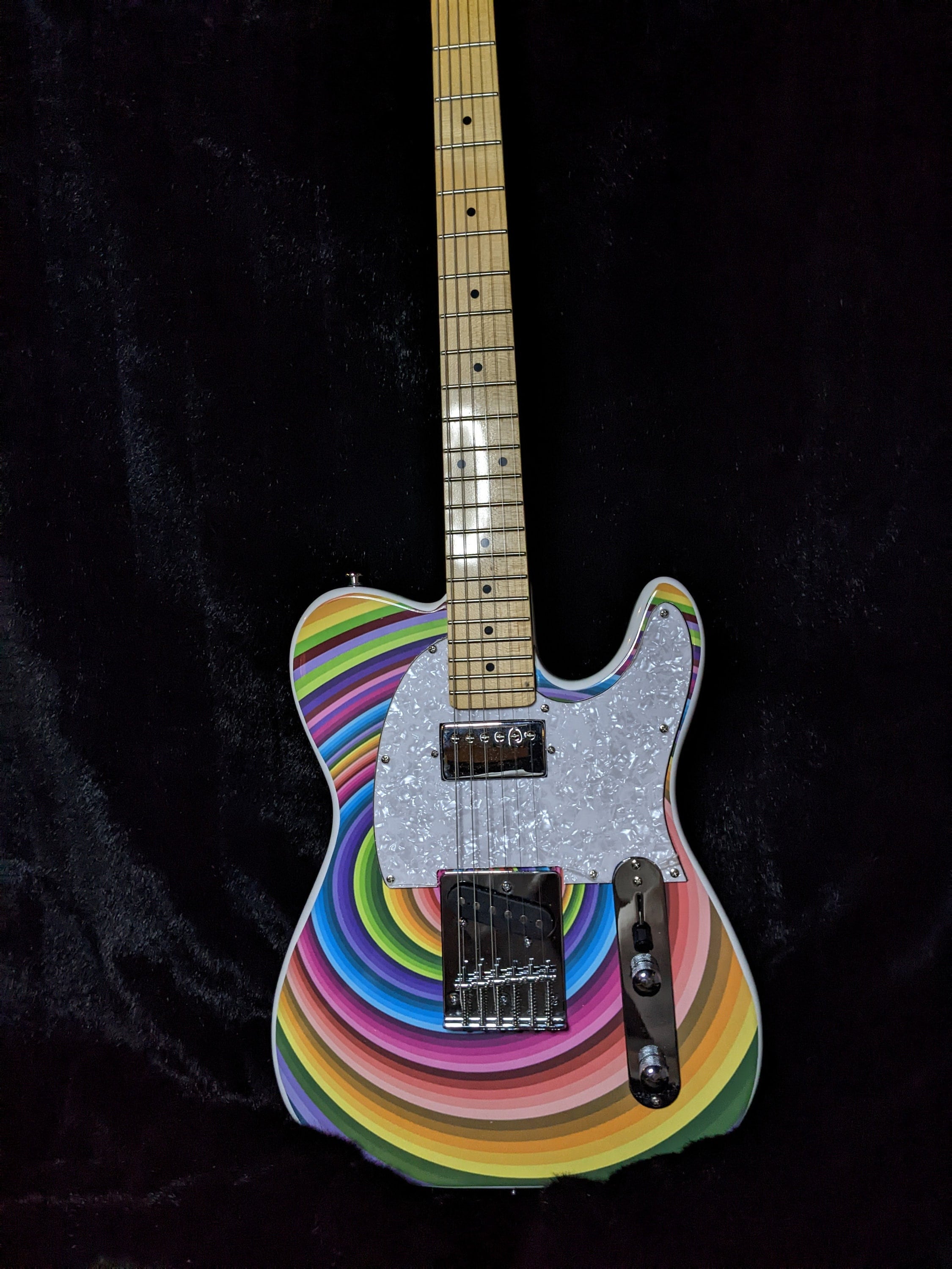 Rainbow telecaster deals