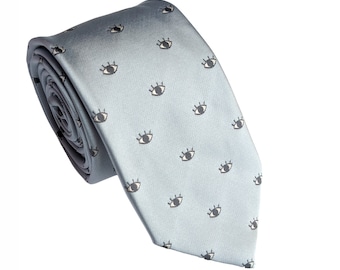 Eyes Necktie - Eye Doctor Tie - Optometrist Gift - Eye Doctor Gift - Opthamologist gift - Optometry Gift - Gift for Eye Doctor - LASIK gift