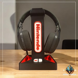 Modular and Personalised Headset-Stand | Heaphone Holder | Headphone Stand | Nintendo Accessories | Switch Headphone Stand | NS Accessories
