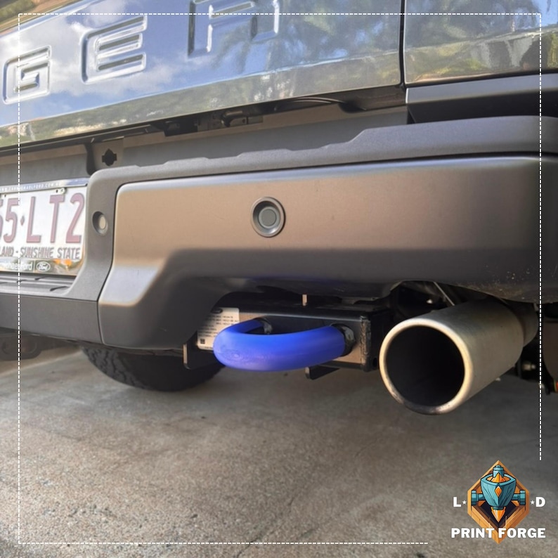 Standard Nextgen Ford Ranger Raptor Back Tow Hook Accent Covers for ...