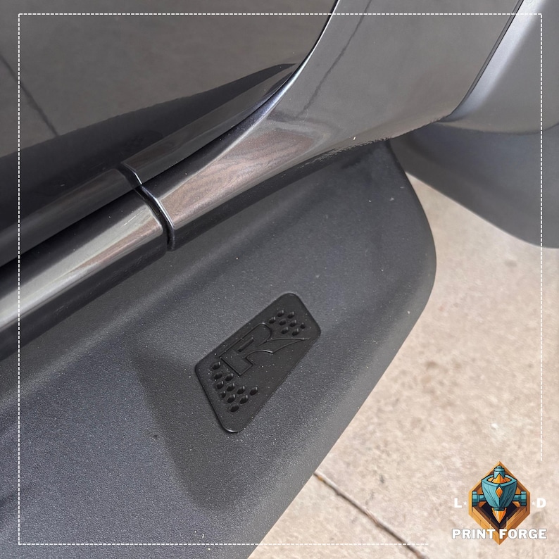 Ford Next-gen Ranger Raptor Side Step Inserts – Blackout