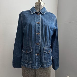Vintage 90s Denim Chore Coat