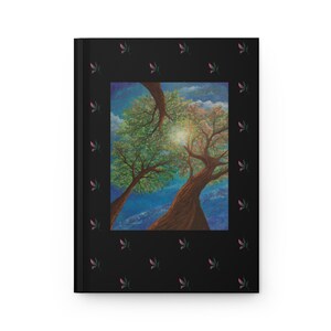 Journal Hardcover Nature Notebook Landscape Diary Forest