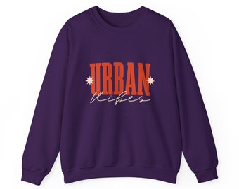 Sweatshirt épais unisexe à col rond Urban Vibes