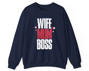 Sweat femme personnalisé spécial fête des mères femme maman patron