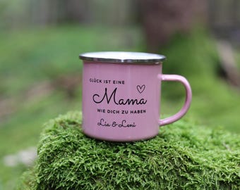 Personalized enamel mug, Mother's Day gift, Mother's Day personalized, gift mom, best mom, Mother's Day, best grandma, gift grandma
