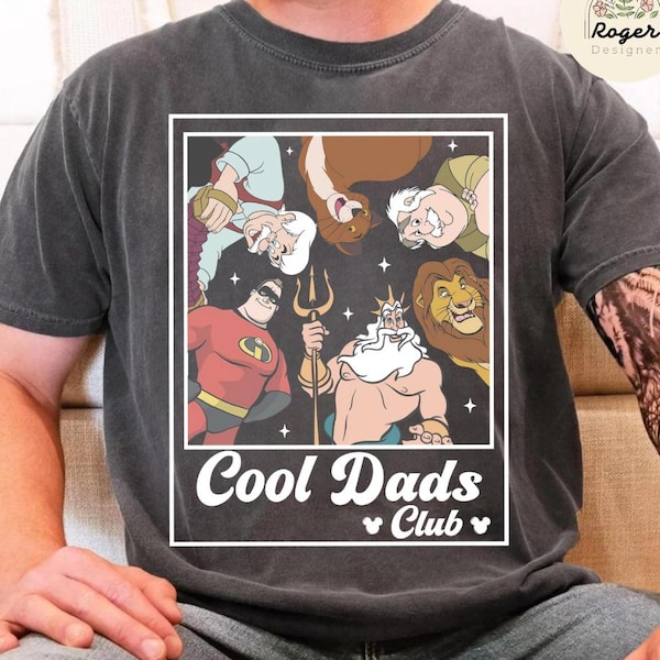 Disney Dad Shirt, The Lion King Mufasa Simba Mermaid Dad King Triton Disney Princess Security, Happy Father's Day, Gift for Dad, Cat Dog Dad
