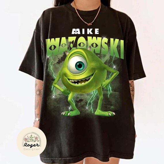 Monster Inc Characters Shirt, Disney Family Matching T-shirt, Mike